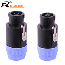 28pcs/lot 8 Pin Speaker Powerconnector Male Plug Professional High Quality 8 Poles Power Connector AC Power Plug Cable Adapter 2024 - buy cheap