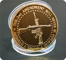 Novo trump moeda comemorativa popular metal bitcoin 2024 - compre barato