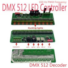 DC 9V- 24V 30 Channels DMX Decoder RGB LED Strip Lights Driver DMX 512 No Plastic Box Controller DMX512 Dimmer 2024 - buy cheap