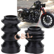 39mm guarda-chuvas dianteiras para motocicletas, serve para harley hd sportster xl dyna fxr bobber 2024 - compre barato