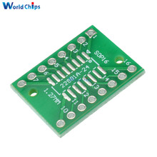 SOP16-Adaptador de circuito integrado, placa PCB, SSOP16 TSSOP16 A DIP DIP16 0,65/1,27mm, 10 Uds. 2024 - compra barato