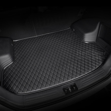 Alfombrilla de maletero de coche de ajuste personalizado para Audi Q7 Q8 SQ7 SUV, tamaño personalizado, cubierta completa de lujo, estilo de coche, Alfombra de carga, forro 2024 - compra barato