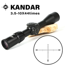 Тактический прицел Kangda 3,5-10X44 FFP для Airrifle снайперская охотничья Оптика прицел черная тактическая Шестерня рефлекторный прицел 2024 - купить недорого