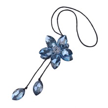 Crystal Flower Car Rear View Mirror Pendant Colorful Home Car Hanging Ornament Car Accessories Decoration 2024 - buy cheap