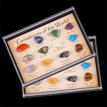 2019 Crystal Gemstone Polished Healing Natural Crystal Gemstone Color Stone Gift Stone Natural Stone Set 2024 - buy cheap