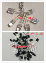 2000pcs/lot 1000pcs* 5mm Infrared IR LED + 1000PCS* 5mm LED Infrared Receiver IR Led Diodes IR+PD 940NM 850NM 5MM diodes IR lamp 2024 - buy cheap