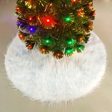 78cm creativo de peluche blanco árbol falda árbol de Navidad para la decoración de árbol de Navidad accesorios de la Navidad Año Nuevo suministros para fiesta en casa 2024 - compra barato