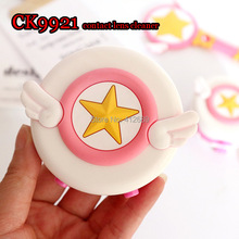 Card Captor Sakura Portable Cute Colorful Electric Automatic Contact Lens Case Washer Box Cleaner Lenses CK9921 2024 - buy cheap