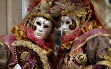 Envío libre, vacaciones, Venecia, máscara, máscara de carnaval, Custom PRINT ARTE de la Seda Cartel CASA Decoración de LA PARED Wallpaper sin marco-710 2024 - compra barato