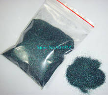 50g/bag 0.3MM Iridescent Black Color Shining Nail Glitter Dust Powder for Nail Art DIY decoration and Glitter Crafts 2024 - купить недорого