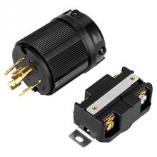 Tomada geradora, ac 125v-250v, 30a, 4 pinos, nema drive, rv, tomada, macho, fêmea, recetáculo 2024 - compre barato