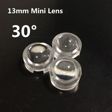 50pcs 13mm IR LED mini Lens 30 Degree Needn't Holder 1W 3W Infrared monitoring High Power LED Diode Reflector Collimator 2024 - buy cheap