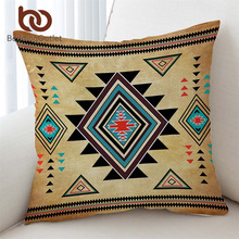 BeddingOutlet Geometric Cushion Cover Aztec Pillowcase Southwest Exotic Throw Cover Sofa Bed Decorative Pillow Cover 45x45cm 2024 - buy cheap