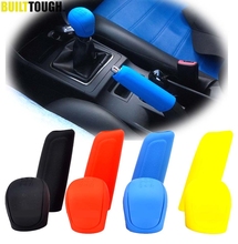 2Pc Car Auto Manual Silicone Shift Gear Head Knob Cover Handbrake Hand Brake Covers Sleeve Case Skin Protector Car Styling 2024 - купить недорого