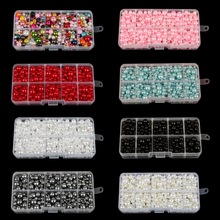 350Pcs 4mm-10mm Mixed Round Imitation ABS Pearl Beads Solid Color Loose Garment Beads for Clothing Decoration,Not Include Boxes 2024 - buy cheap