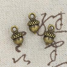 30pcs Charms Hazelnut 13x7mm Handmade Craft Pendant Making fit,Vintage Tibetan Bronze,DIY For Bracelet Necklace 2024 - buy cheap