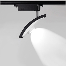 Luz de loft com pista ajustável, refletor industrial de 12w 15w com trilho preto, lâmpada para loja de roupas 2024 - compre barato