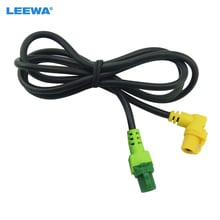 LEEWA 10PCS Car USB Switch Cable Fits For VW GOLF JETTA SCIROCCO RCD510 RNS315 MK5 MK6 #1698-A 2024 - buy cheap