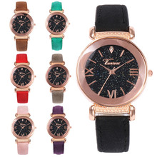 Vansvar Luxury Brand Womens Watches Leather Analog Quartz Ladies Dress Wrist Watch relogio feminino clock Fashion Men's Watch 2024 - buy cheap