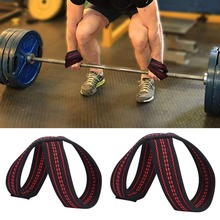 Fitness Safety Figure 8 Weight Lifting Straps Wrist Support Gym Training Support Hand Protective Sleeves 2024 - buy cheap
