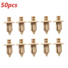 50x Plastic Rivet Trim Panel Fastener Clips Door Beige For VOLVO C70 S60 S80 V70 #39964090 1997 1999 2000 2001 2002 2003 2004 2024 - buy cheap