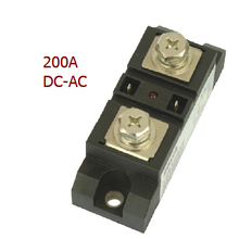 Factory price 200A SSR DC 3-32v to AC 75-480v,  ac solid state relay industrial solid state relay, single phase ssr 2024 - buy cheap