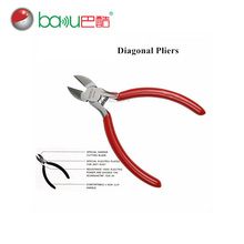 Very High Quality Diagonal BAKU Advanced 5'' Mini Pliers 125mm Cutting Nippers Multifunctional  Hand Tool 2024 - buy cheap