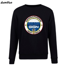 Sudadera con capucha de las fuerzas especiales de policía de Francia, abrigo de Hip-Hop, ropa de calle Harajuku, de la gendarmería, para primavera y otoño 2024 - compra barato