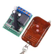 Universal Wireless Remote Control Switch DC 12V 1CH Delay Time Relay Receiver Module and RF Transmitter 2024 - buy cheap