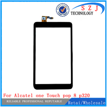 Novo 8 ''polegadas Para alcatel one touch pop 8 p320x p320 P320A Painel Touch Screen Digitador Lente de Vidro de Substituição de Reparação partes 2024 - compre barato