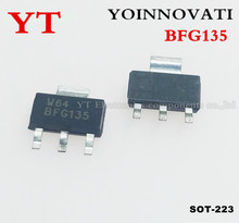 BFG135 SOT223 transistor NPN 150MA 15V 7GHZ, 10 unidades/lote, mejor calidad, IC 2024 - compra barato