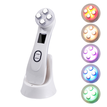 5 in 1 LED RF&EMS Photon Therapy Facial Skin Lifting Rejuvenation Beauty Device Machine EMS Ion Microcurrent Massager 2024 - buy cheap