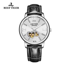 New Reef Tiger/RT Luxury Brand Ladies Watch Waterproof Diamond Leather Band Automatic Watches Relogio Feminino RGA1580 2024 - buy cheap