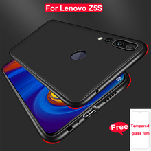 Capa preta para lenovo z5s capa ultra fina macia capa de telefone para lenovo l78071 capa de proteção para lenovo z5s capa traseira 2024 - compre barato