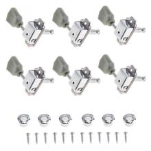 6pcs/lot Retro Acoustic Electric Guitar Tuning Pegs 3R+3L Semi-closed Machine Heads Tuner for Gibson Guitar 2024 - buy cheap