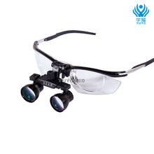 New AluminumDentist Dental Surgical Medical Binocular Loupes 3.5XR +long woring distance +Optical Glass Loupe surgical magnifier 2024 - buy cheap