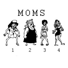 Zombie Stick Figure Family Of Moms And Kids Car Stickers Covering The Body Of Fashion Vinyl Decals Black/Silver C7-1386 2024 - buy cheap