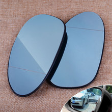 CITALL синее левое и правое с подогревом крыло двери зеркало подходит для BMW E82 E85 E86 Z4 Roadster Coupe E88 E90 E91 E92 E93 1 3 серии 2008 2024 - купить недорого