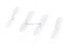 4pcs Main Rotor Blades Porpeller Blade Parts For Mini CX-10 WLtoys V676 V272 V646 4CH 2.4G 6-Axis 3D RC Helicopter 2024 - buy cheap