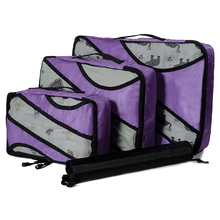 QIUYIN Unisex Clothing Sorting Organize Nylon Packing Cube Travel Bag System Durable 3 Piece Set Large Capacity Of Bag Wholesale 2024 - buy cheap