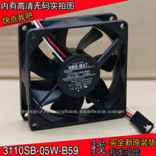 NEW NMB-MAT NMB 3110SB-05W-B59 8CM 24V 0.09A frequency double ball bearing cooling fan 2024 - buy cheap