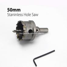 50mm 1.97" Core Drill Bit Hard Alloy Metal Hole Saw Drill Bit for Steel Metal Alloy Cutter Metal Working 2024 - buy cheap