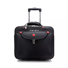 Fashion Multifunction Men Business Rolling Luggage 18 Inch Carry On Computer Trolley Travel Bag Women Suitcase Trunk 2024 - buy cheap