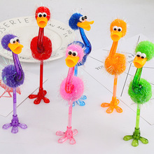 36pcs/lot cute cartoon ostrich bird ballpoint pens funny novelty roller pen creative student stationery gift 2024 - buy cheap