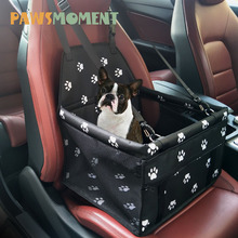 Paws Pet Dog Carrier Folding Car Seat Pad Safe Carry House Puppy Bag Car Travel Accessories Waterproof Dog Seat Bag Basket NEW 2024 - buy cheap