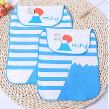 1 Pcs Cotton Baby Wicking Towel Absorb Sweat Back Towel Perspiration Wipes Reusable Cartoon Print Baby Towel 2024 - buy cheap