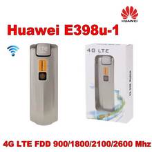 Unlocked Huawei E398 E398u-1 Cat3 100Mbps 4G LTE FDD 900/1800/2100/2600MHz Wireless Modem plus 2pcs antenna Mobile Broadband 2024 - buy cheap