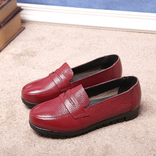 AARDIMI/Женская обувь из натуральной кожи; Повседневная обувь без застежки на плоской подошве; женские лоферы; однотонная женская обувь на плоской подошве 2024 - купить недорого