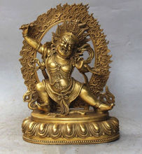 Elaborate Chinese Classical Tibetan Buddhist Vajrapani (Chana Dorje) buddha Statue 2024 - buy cheap