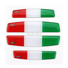 4 x Car Styling Door Edge Guard Protector Strips Anti-collision Anti-scratch Trim Door Edge Guard Stickers For Italy Flag 2024 - buy cheap